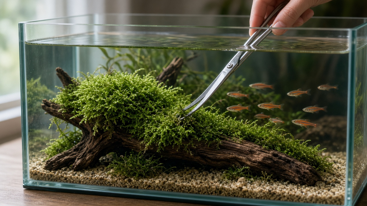 Mo Planted Tank Guide: Species, Attachment, Trimming