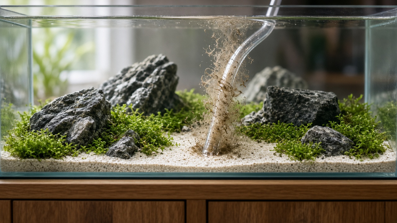 Detritus Worms in a Fish Tank: Harmless or a Problem?