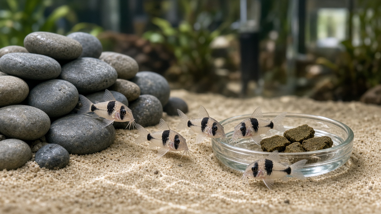 Panda Cory Care: Tank Size, School Size, Water, Diet