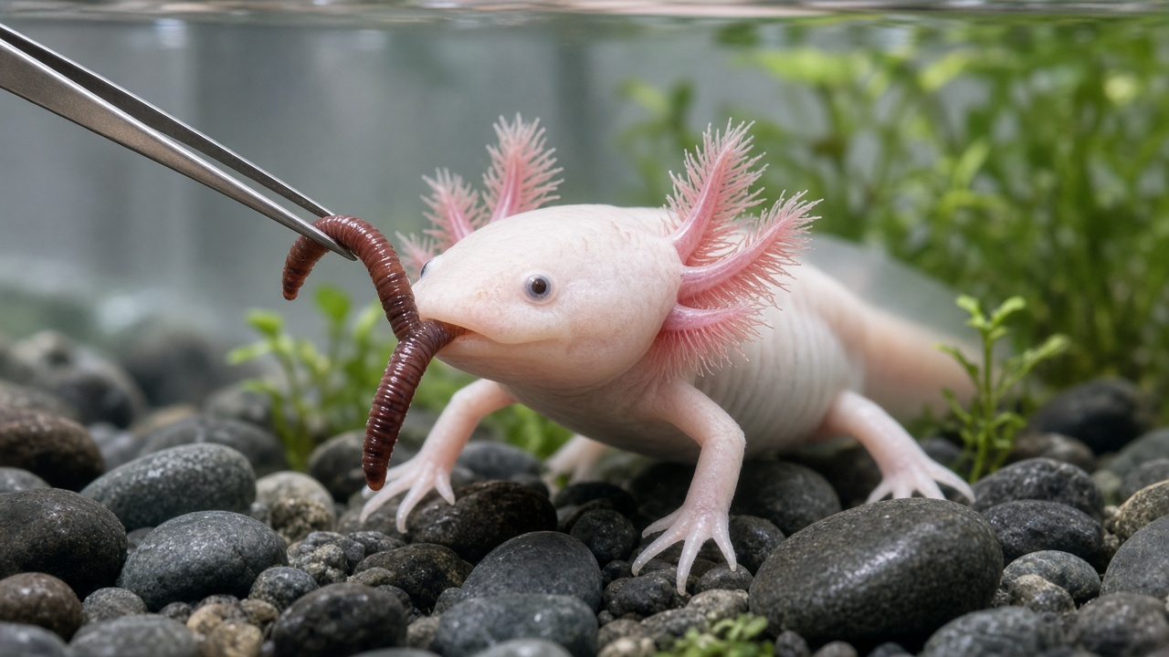Axolotl Diet: What to Feed, How Often, Best Foods